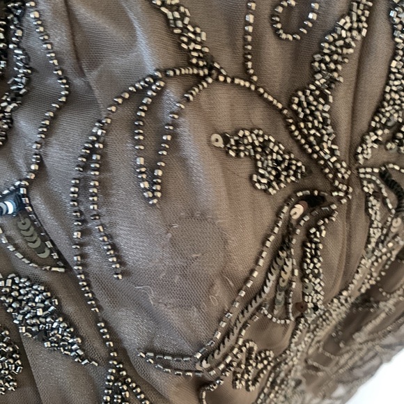 Adrianna Papell beaded cocktail dress - Picture 5 of 6